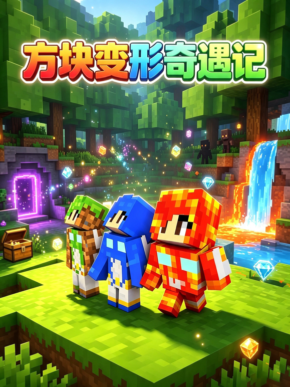 方块变形奇遇记 海报 高清在线观看