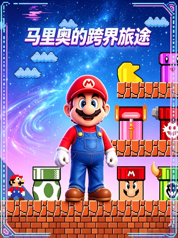 马里奥的跨界旅途 海报 高清在线观看