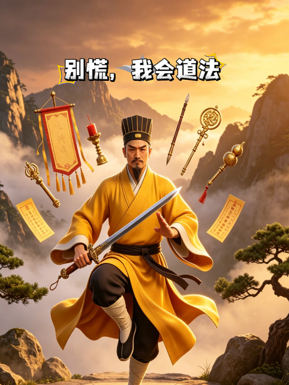 别慌，我会道法 海报 高清在线观看