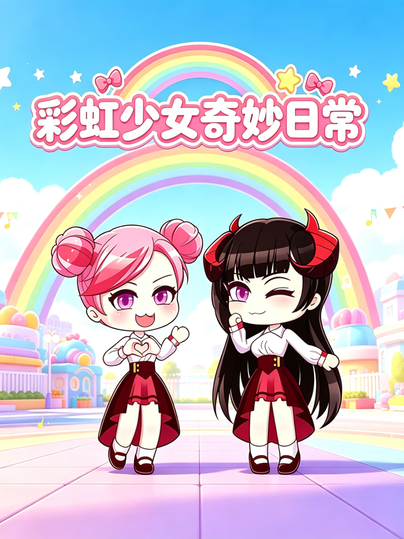 彩虹少女奇妙日常 海报 高清在线观看
