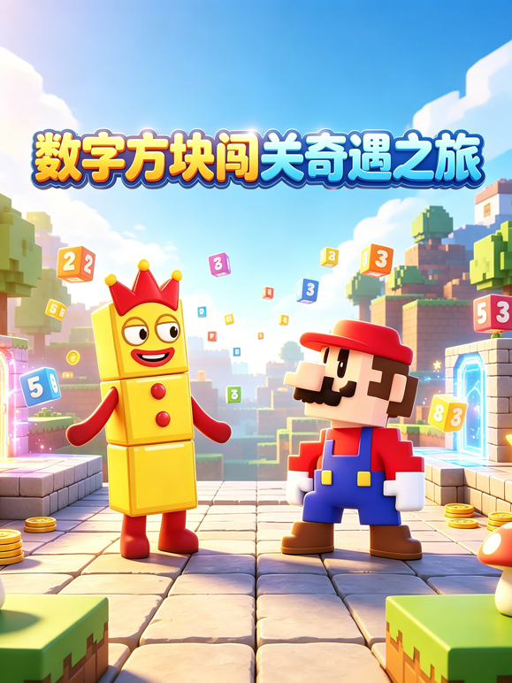 数字方块闯关奇遇之旅 海报 高清在线观看