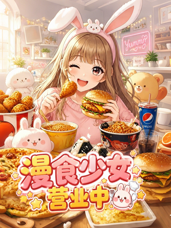 漫食少女营业中 海报 高清在线观看