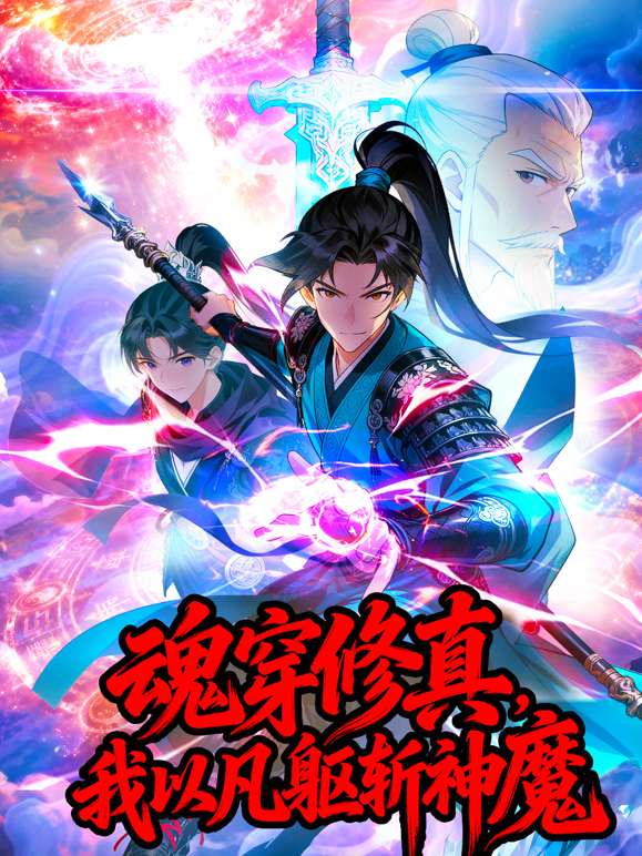魂穿修真，我以凡躯斩神魔动态漫画 海报 高清在线观看