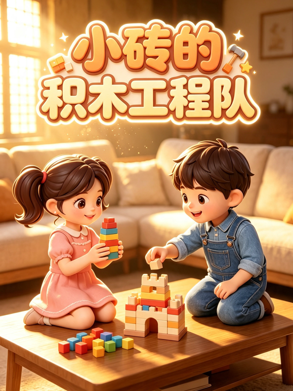 小砖的积木工程队 海报 高清在线观看