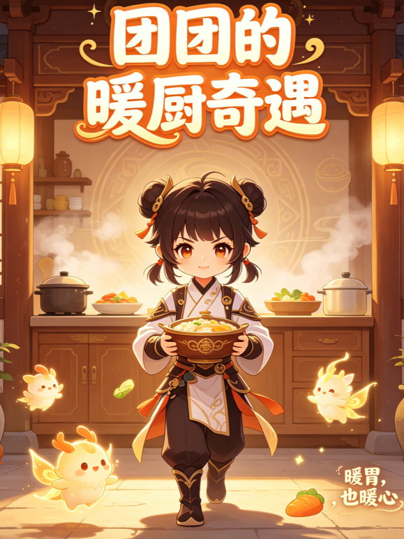 团团的暖厨奇遇 海报 高清在线观看
