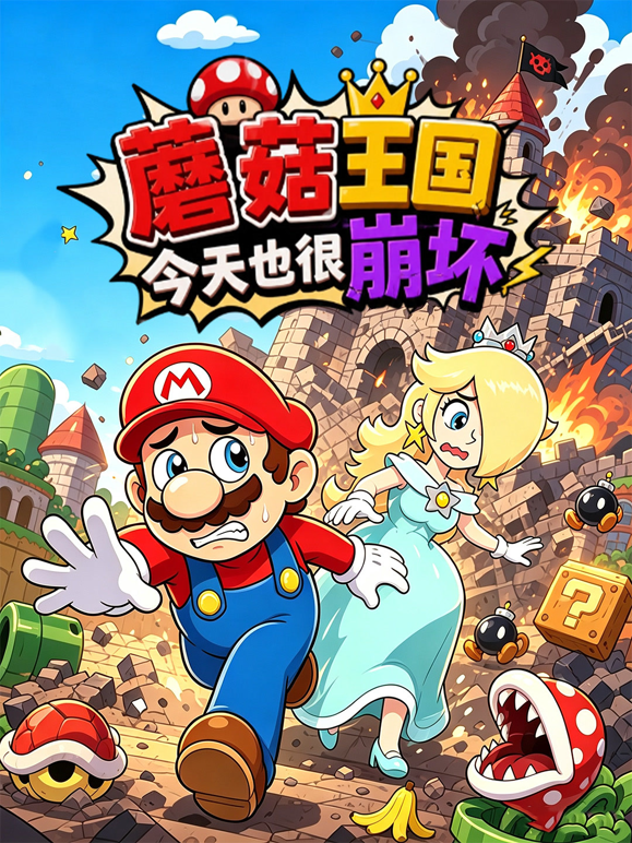 蘑菇王国今天也很崩坏 海报 高清在线观看