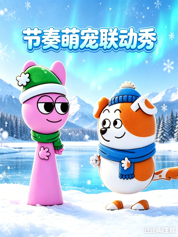 节奏萌宠联动秀 海报 高清在线观看