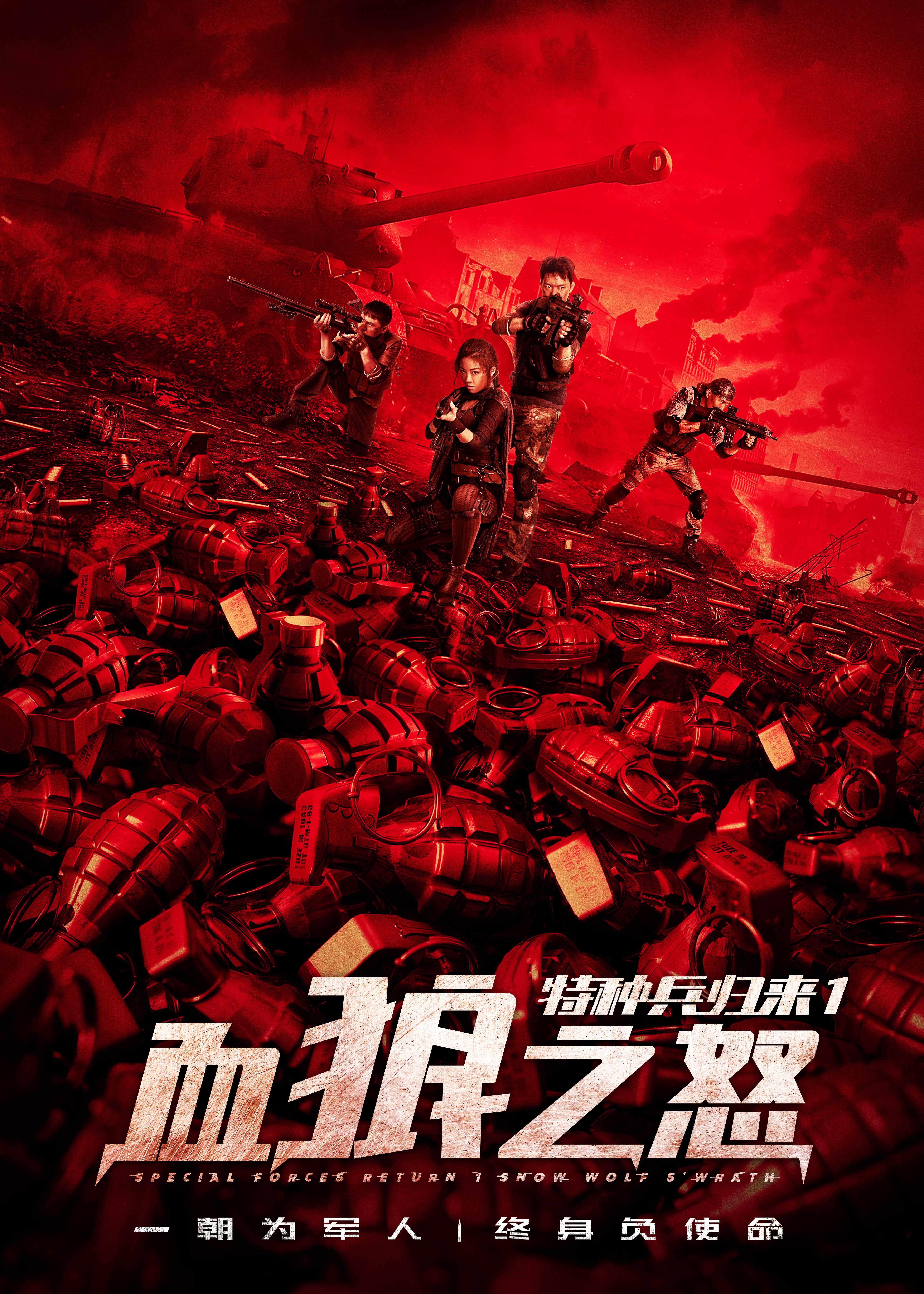 特种兵归来1：血狼之怒 海报 高清在线观看