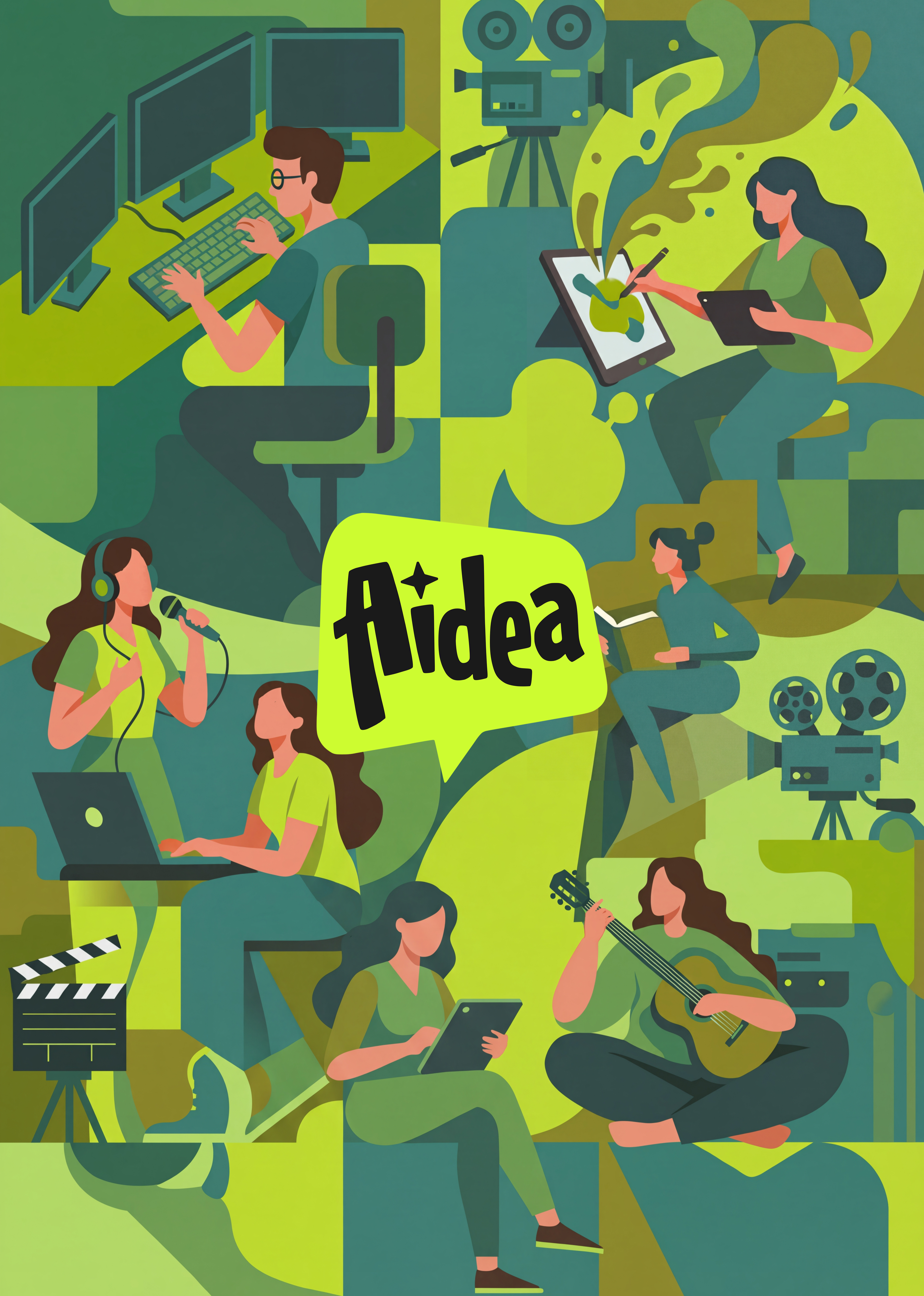 Aidea-AIGC作者故事 海报 高清在线观看