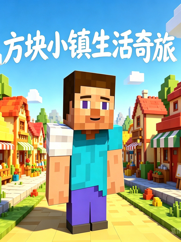 方块小镇生活奇旅 海报 高清在线观看