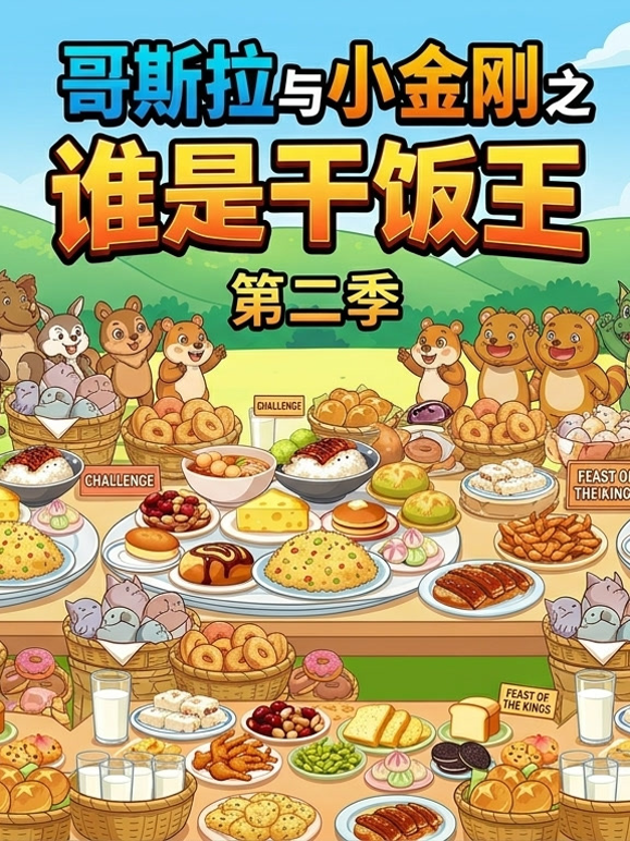 哥斯拉与小金刚之谁是干饭王第二季 海报 高清在线观看