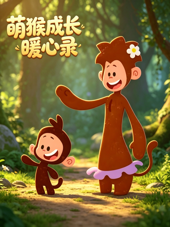萌猴成长暖心录 海报 高清在线观看