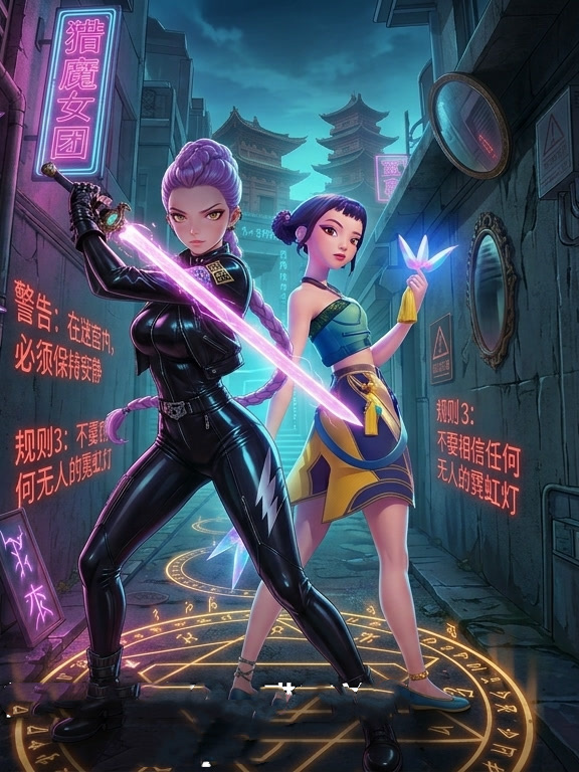 猎魔女团规则怪谈 海报 高清在线观看