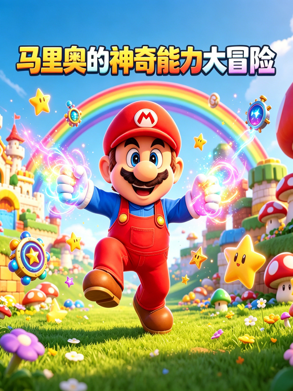 马里奥的神奇能力大冒险 海报 高清在线观看
