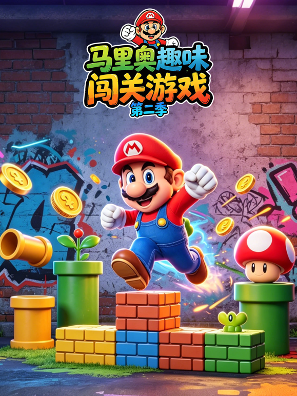 马里奥趣味闯关游戏第二季 海报 高清在线观看
