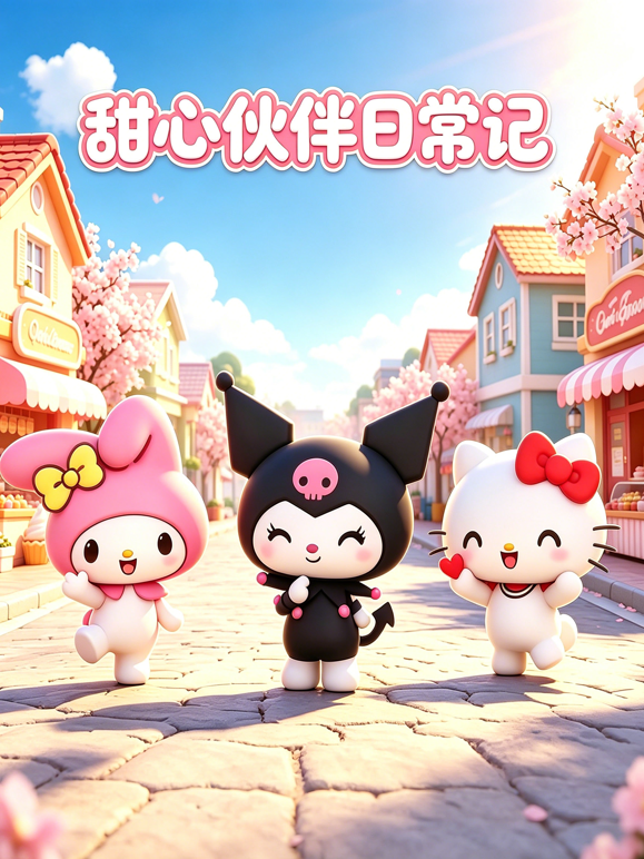 甜心伙伴日常记 海报 高清在线观看