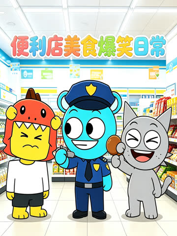 便利店美食爆笑日常 海报 高清在线观看