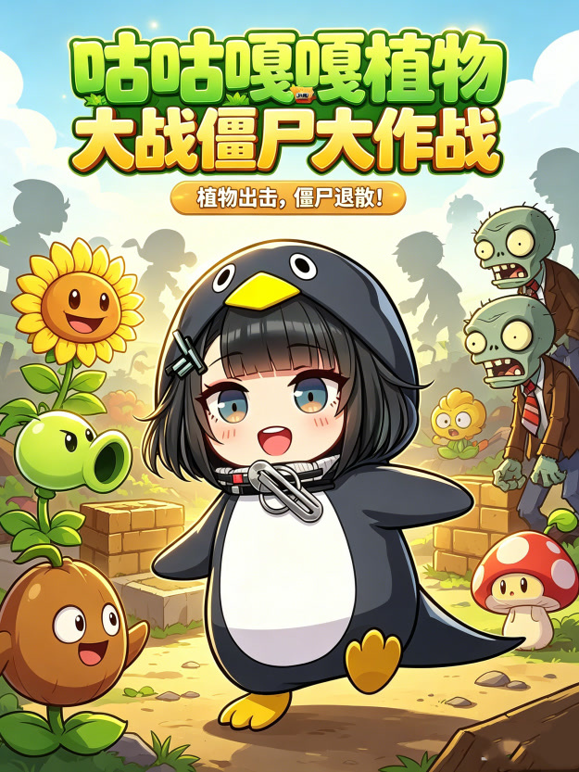 咕咕嘎嘎植物大战僵尸大作战 海报 高清在线观看