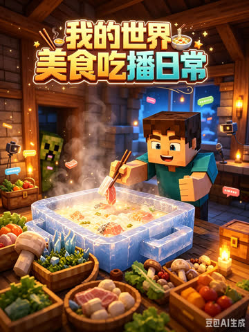 我的世界美食吃播日常 海报 高清在线观看