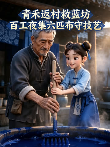 青禾返村救蓝坊，百工夜集六匹布守技艺 海报 高清在线观看