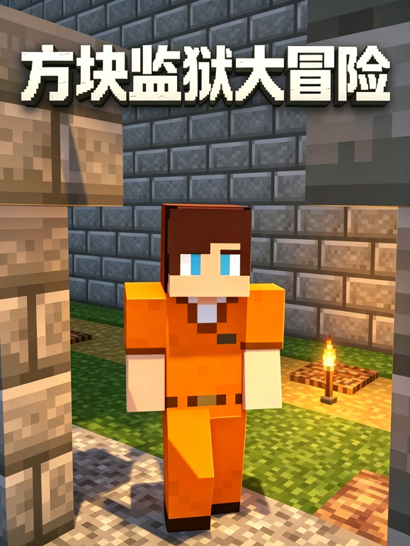 方块监狱大冒险 海报 高清在线观看