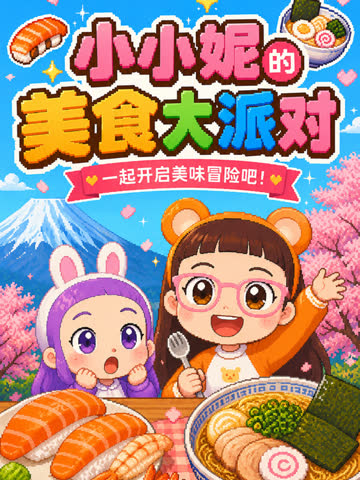 小小妮的美食大派对 海报 高清在线观看