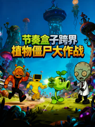 节奏盒子跨界植物僵尸大作战 海报 高清在线观看