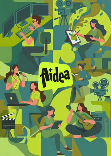 Aidea-AIGC作者故事 海报 高清在线观看