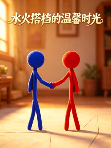 水火搭档的温馨时光 海报 高清在线观看