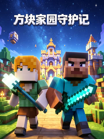 方块家园守护记 海报 高清在线观看