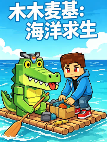 木木麦基：海洋求生 海报 高清在线观看