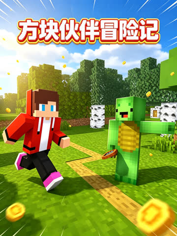 方块伙伴冒险记 海报 高清在线观看