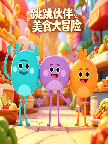跳跳伙伴美食大冒险 海报 高清在线观看